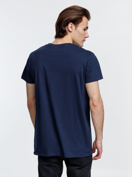 Футболка мужская Pioneer Men, темно-синяя Футболка мужская Pioneer Men, темно-синяя