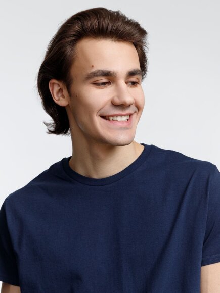 Футболка мужская Pioneer Men, темно-синяя Футболка мужская Pioneer Men, темно-синяя