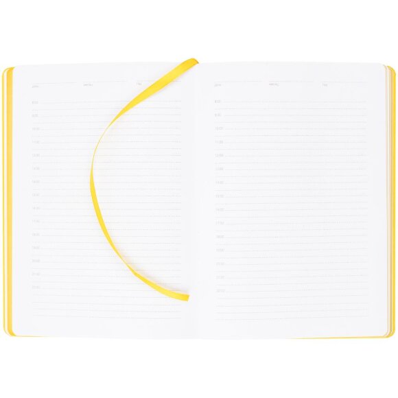 Ежедневник New Factor Metal, желтый