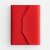 Ежедневник-органайзер Clean Slate, недатированный, красный