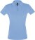 Рубашка поло женская Perfect Women 180 голубая
