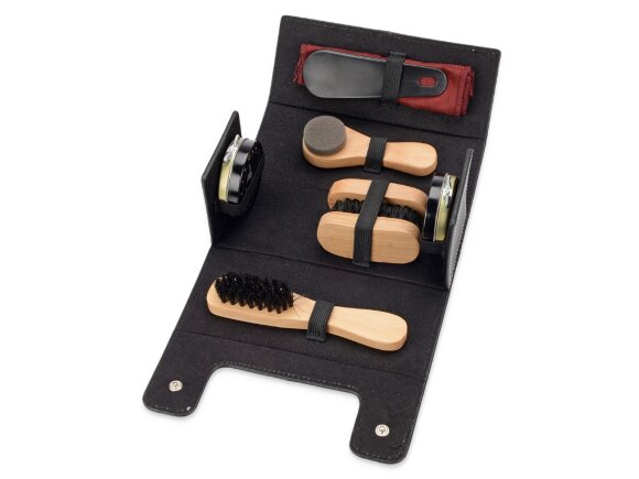 Набор для обуви Честер, черный, натуральный Набор для обуви Честер, черный, натуральный