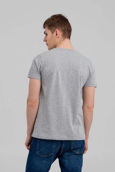 Футболка унисекс T-bolka 160 Original, серый меланж Футболка унисекс T-bolka 160 Original, серый меланж