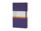 Записная книжка Moleskine Classic (в линейку) в твердой обложке, Large (13х21см), фиолетовый Записная книжка Moleskine Classic (в линейку) в твердой обложке, Large (13х21см), фиолетовый