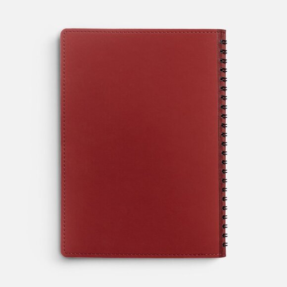 Ежедневник Spring Shall, недатированный, красный