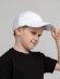 Бейсболка детская Capture Kids, белая Бейсболка детская Capture Kids, белая