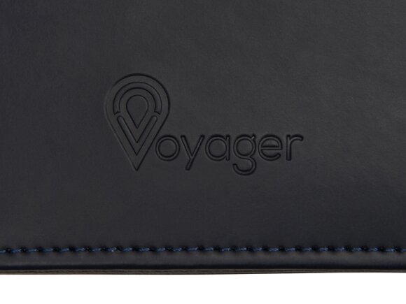 Органайзер с зарядным устройством Wanderer, 4000 mAh, темно-синий