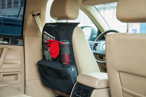 Органайзер с термоотделением на спинку сиденья Cool Rider, черный Органайзер с термоотделением на спинку сиденья Cool Rider, черный