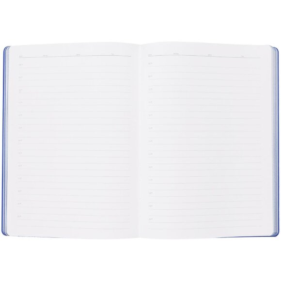 Ежедневник Flexpen, недатированный, серебристо-синий