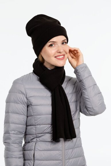 Шарф Real Talk, черный Шарф Real Talk, черный