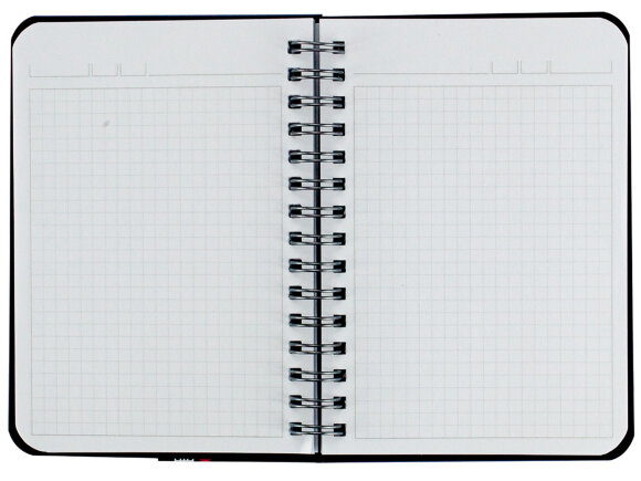 Бизнес - блокнот А6 (99 х 139 мм.) Офис-Лайн 80 л., синий