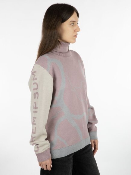 Свитер на заказ Tricksy Fint, полушерсть Свитер на заказ Tricksy Fint, полушерсть