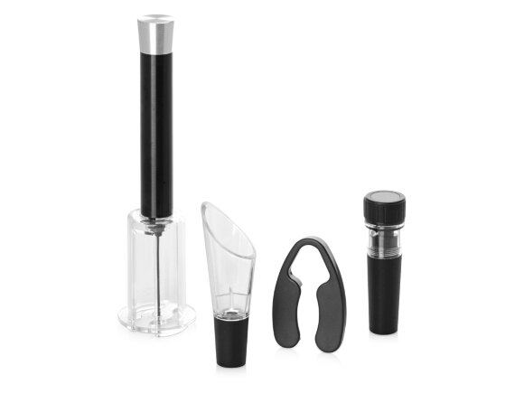 Набор аксессуаров для вина Pinot Grigio в тубусе, 4шт Набор аксессуаров для вина Pinot Grigio в тубусе, 4шт