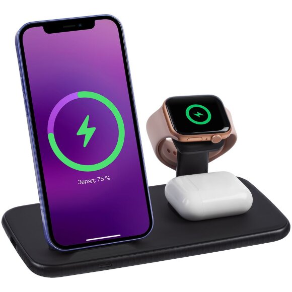 Зарядная станция Smart Nest, черная Зарядная станция Smart Nest, черная