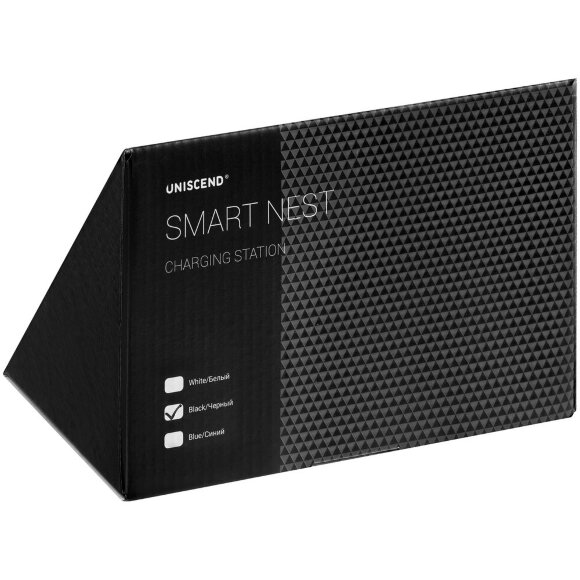 Зарядная станция Smart Nest, черная Зарядная станция Smart Nest, черная