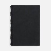 Ежедневник Notera Maxi, недатированный, черный