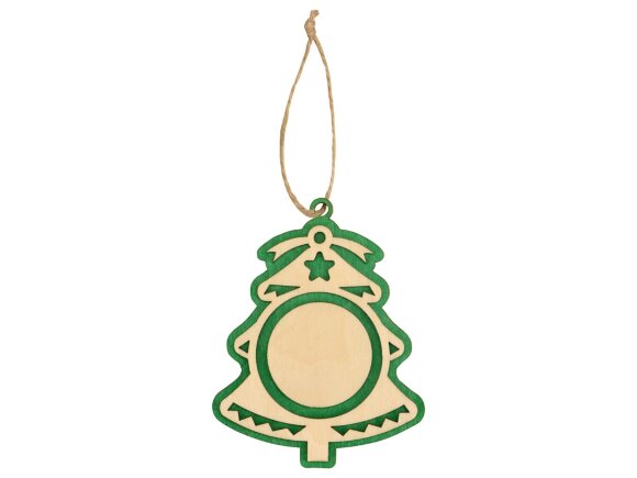 Подвеска деревянная Ель Подвеска деревянная Ель