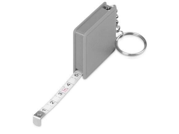 Брелок-рулетка Дюйм, 1 м., серый Брелок-рулетка Дюйм, 1 м., серый