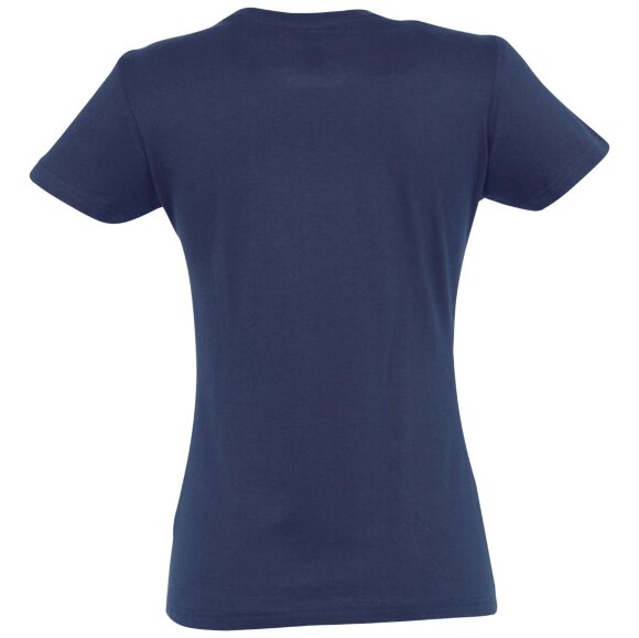 Футболка женская Imperial Women 190, темно-синяя (кобальт) Футболка женская Imperial Women 190, темно-синяя (кобальт)