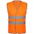 Сигнальный жилет СО-1 ТР, оранжевый флуоресцентный