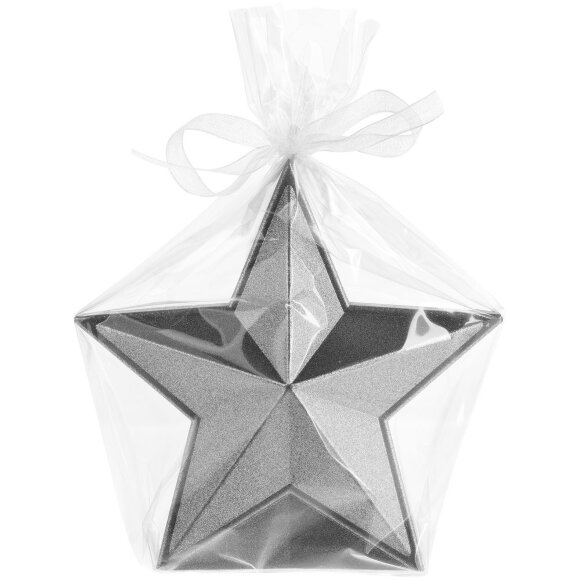 Свеча High Five, серебристая Свеча High Five, серебристая