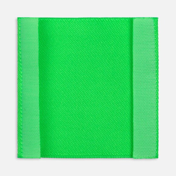 Лейбл тканевый Epsilon, L, зеленый неон