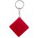Брелок с рулеткой Square, ver.2, красный