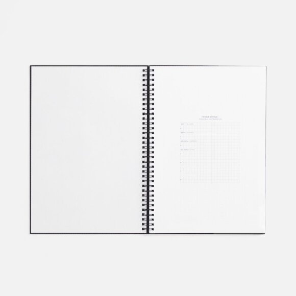 Ежедневник Notera Maxi, недатированный, синий