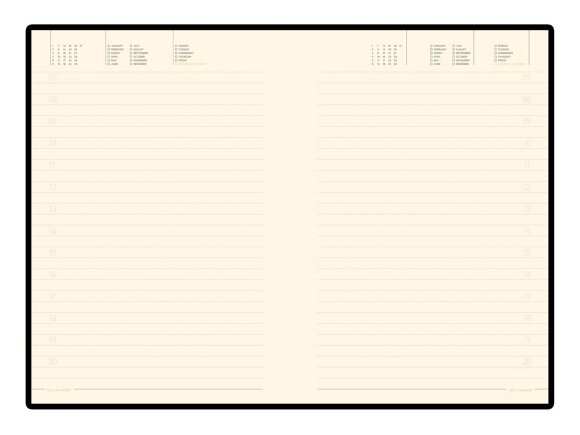 Ежедневник А5 недатированный Megapolis Flex, темно-зеленый (Р)