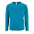 Футболка с длинным рукавом Sporty LSL Men, ярко-бирюзовая