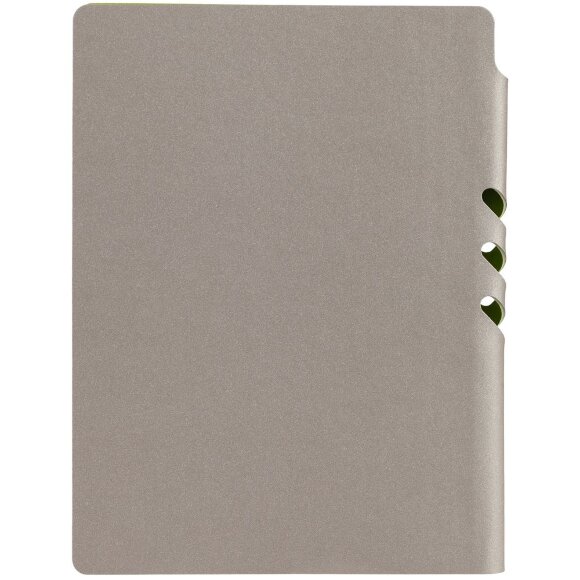 Ежедневник Flexpen, недатированный, серебристо-зеленый Ежедневник Flexpen, недатированный, серебристо-зеленый