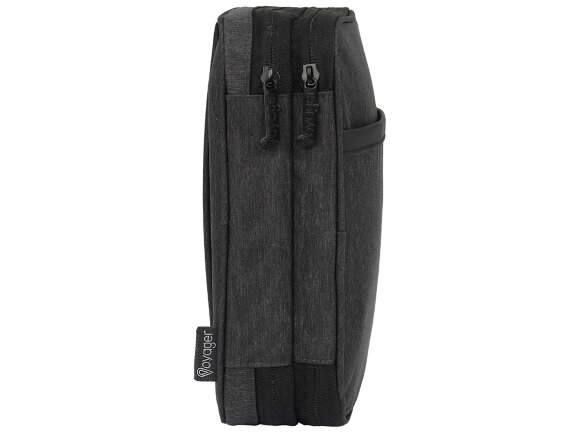 Органайзер для электроники District, темно-серый Органайзер для электроники District, темно-серый