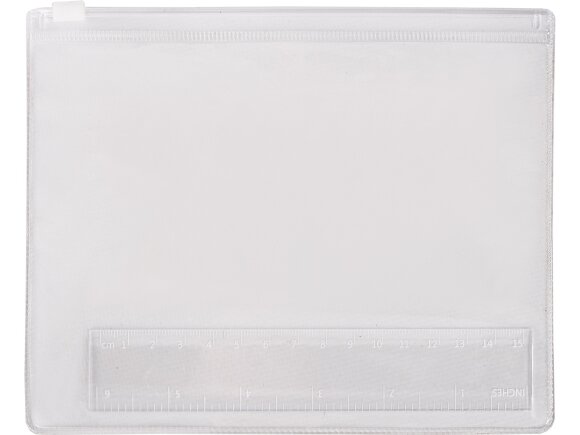 Набор: ПВХ пенал, линейка