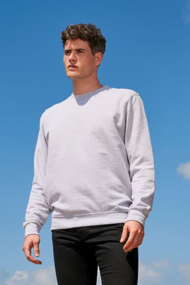 Свитшот унисекс Columbia, ярко-зеленый Свитшот унисекс Columbia, ярко-зеленый