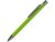 Ручка шариковая UMA STRAIGHT GUM soft-touch, с зеркальной гравировкой, зеленое яблоко