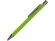 Ручка шариковая UMA STRAIGHT GUM soft-touch, с зеркальной гравировкой, зеленое яблоко