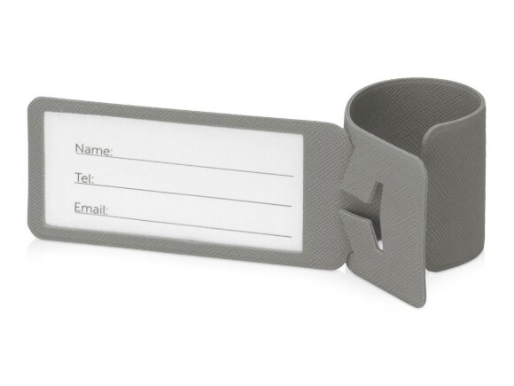 Багажная бирка Favor, серый Багажная бирка Favor, серый