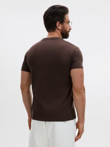 Футболка унисекс Regent 150, темно-коричневая (шоколад) Футболка унисекс Regent 150, темно-коричневая (шоколад)