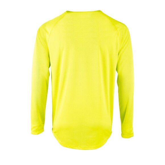 Футболка с длинным рукавом Sporty LSL Men желтый неон Футболка с длинным рукавом Sporty LSL Men желтый неон