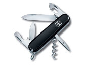 Нож перочинный VICTORINOX Spartan, 91 мм, 12 функций, чёрный Нож перочинный VICTORINOX Spartan, 91 мм, 12 функций, чёрный