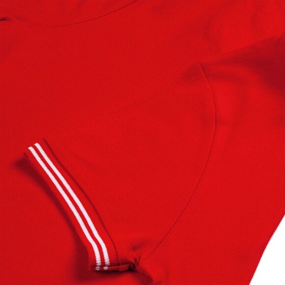 Рубашка поло женская Virma Stripes Lady, красная Рубашка поло женская Virma Stripes Lady, красная