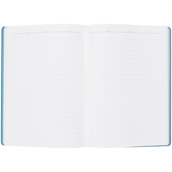 Ежедневник Flexpen, недатированный, серебристо-бирюзовый Ежедневник Flexpen, недатированный, серебристо-бирюзовый
