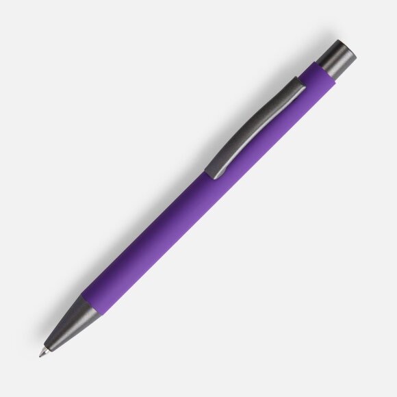Ручка шариковая Atento Soft Touch, фиолетовая Ручка шариковая Atento Soft Touch, фиолетовая