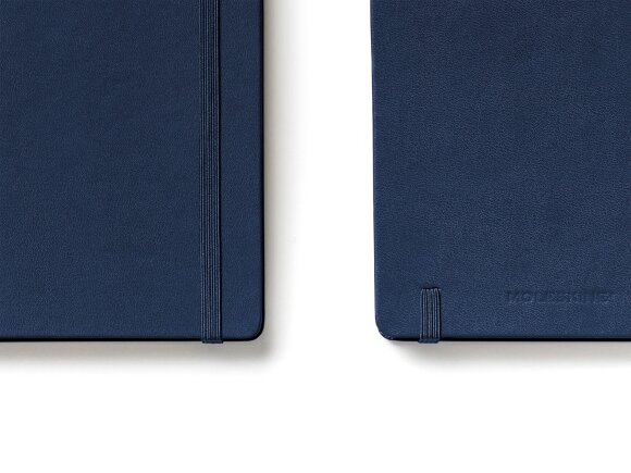 Записная книжка Moleskine Classic (в линейку) в твердой обложке, Pocket (9x14см), синий Записная книжка Moleskine Classic (в линейку) в твердой обложке, Pocket (9x14см), синий
