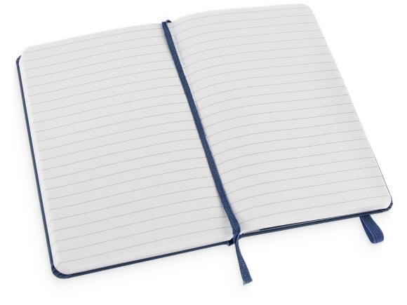 Записная книжка Moleskine Classic (в линейку) в твердой обложке, Pocket (9x14см), синий Записная книжка Moleskine Classic (в линейку) в твердой обложке, Pocket (9x14см), синий