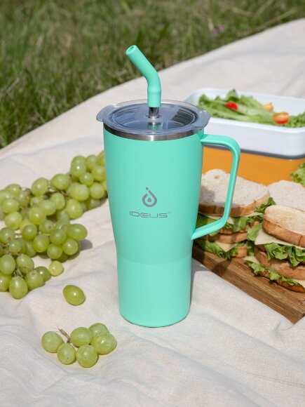 Термостакан Kasumigaoka, бирюзовый