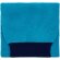 Шарф Snappy, бирюзовый с синим