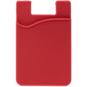 Чехол для карты на телефон Shelley, красный Чехол для карты на телефон Shelley, красный