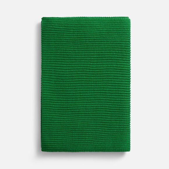 Шарф Nobilis Mono, ярко-зеленый