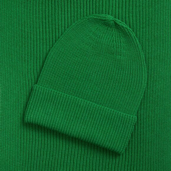 Шарф Nobilis Mono, ярко-зеленый